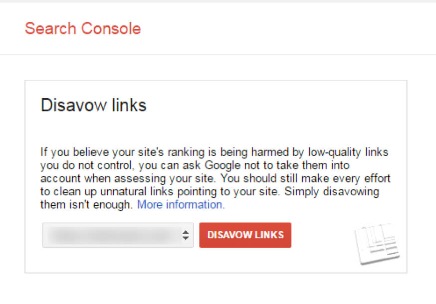 search console screenshot