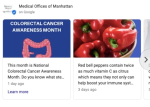 Promote your NYC medical office during Colorectal Cancer Awareness Month with effective SEO for doctors!