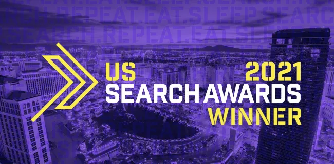 US Search Awards Winner 2021