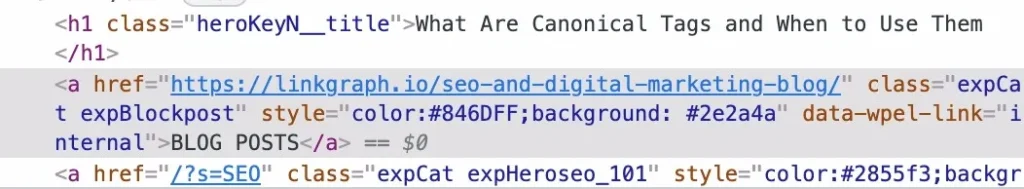 meta tags example