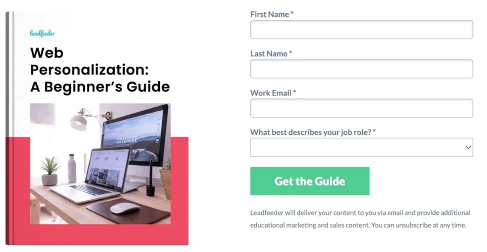 Beginner's guide to web personalization with content upgrades.