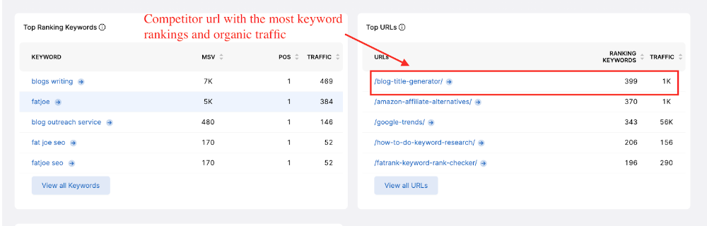 A screenshot of a google analytics dashboard showing website traffic data.