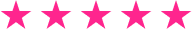 5 stars in pink color