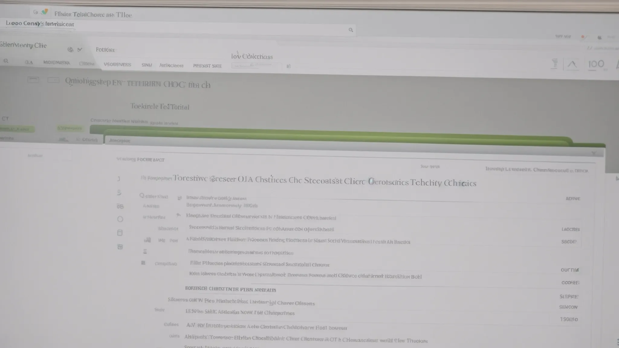 a computer screen displaying a search engine results page with highlighted listings for occupational therapy clinics.