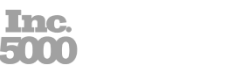 Inc 500 logo on a black background.